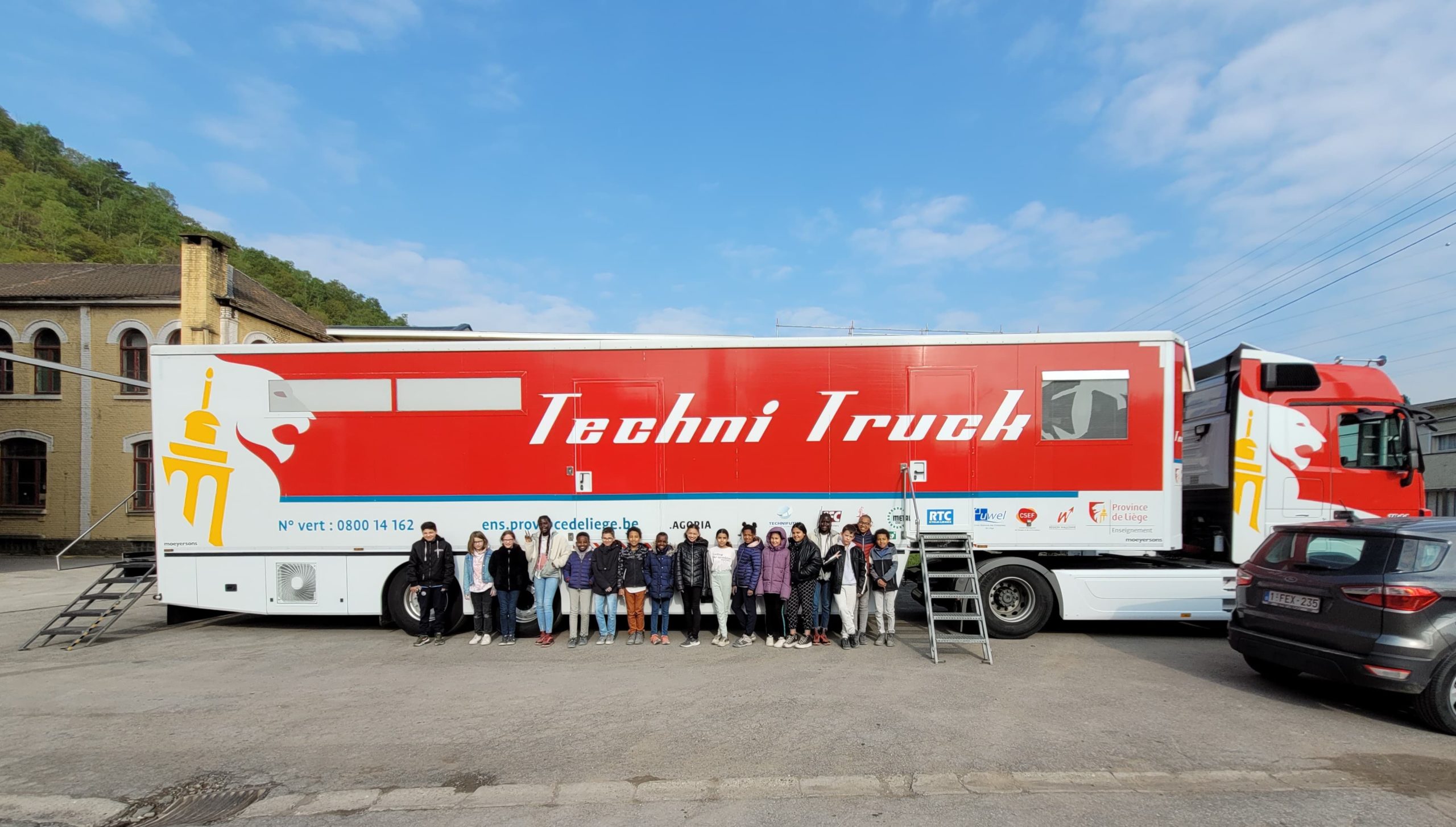 Visite du Techni Truck ce 24/04/22